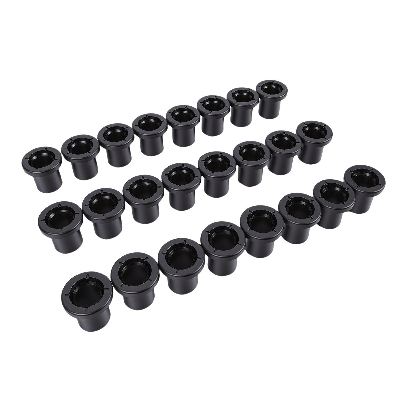 24-teiliges Vorderes A-Arm-Buchsen-Set, Gummi-Vorderradaufhängung, Langes Buchsen-Set für den A-Arm, Ersatz für PolarisRanger Xp 700 4X4 Efi 2006–2008