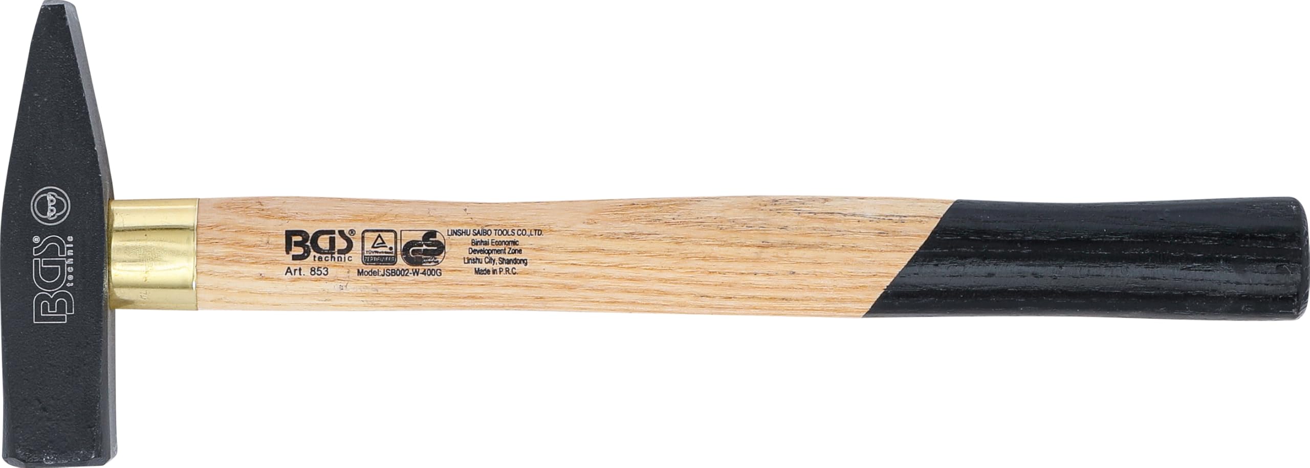 BGS 853 | Martello per meccanica | manico in legno | DIN 1041 | 400 g