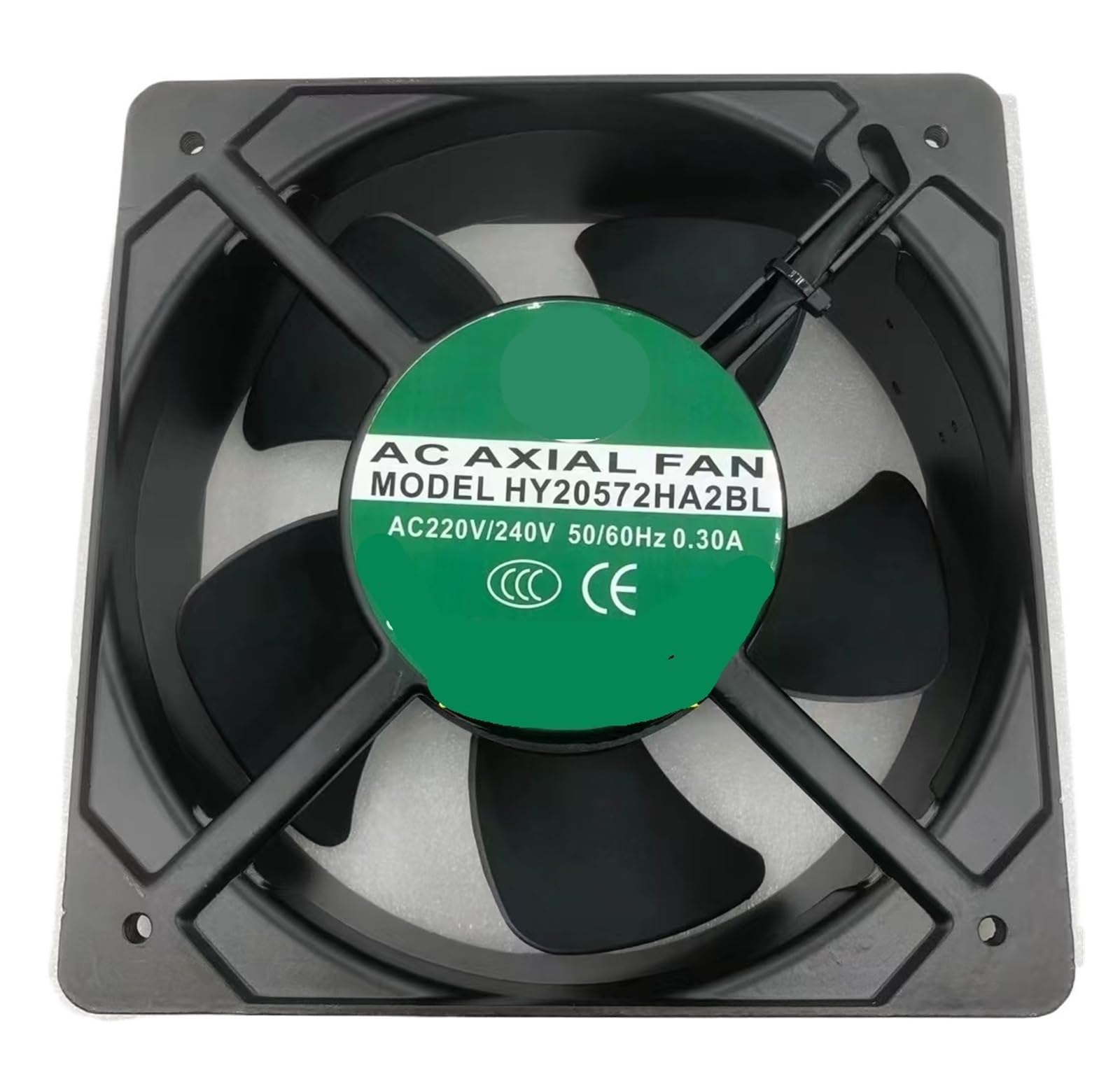 Lzikkgki One Color Hy20572ha2bl Ac 220V-240V 0.30A 205X205x72mm Cooling Fan