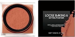 Loose Powder,Oil Control Sweatproof Underlay - Powder For Makeup - For Women Friends Mothers Beginner Beauty Lovers Daily Use At Home