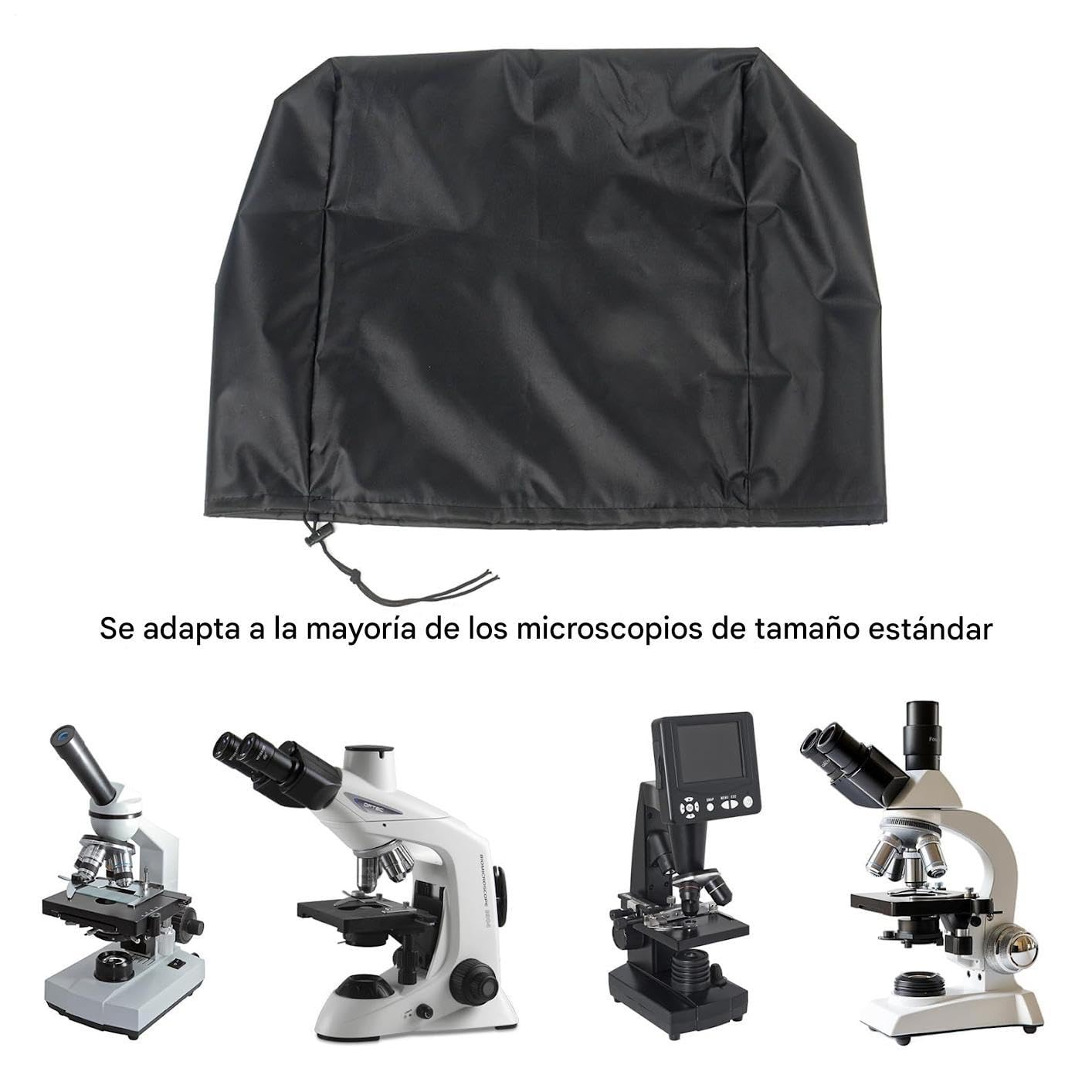 Cubierta Protectora para Microscopio | Protector con Cordón Resistente A Los Rayos UV,Cubierta Protectora para Microscopio | para Hombres Y Mujeres, Niños Y Niñas, Jóvenes Y Adolescentes, Y Familia