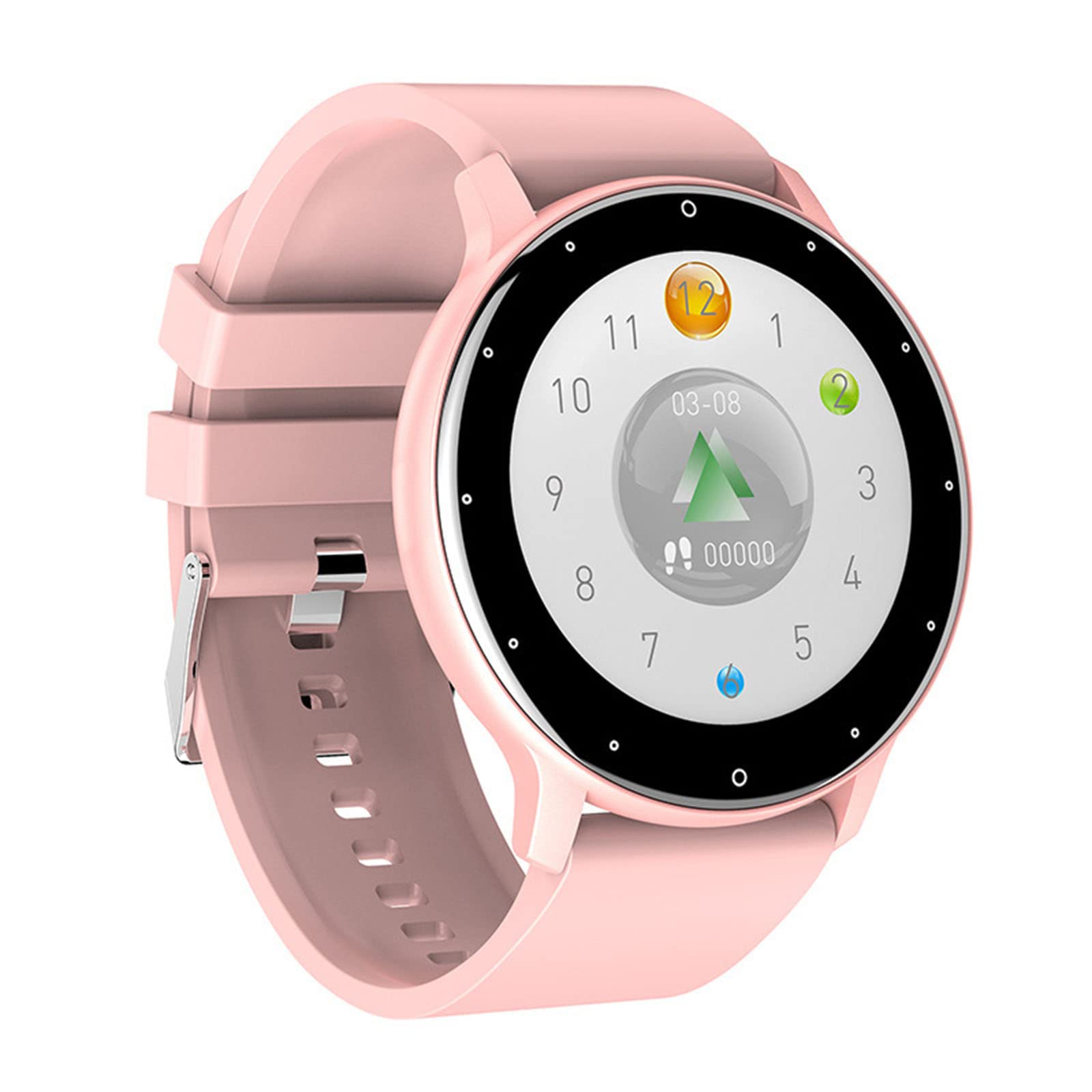 Neue Bluetooth Smart Watch.Full Touchscreen IP67 Wasserdichte Sport Fitness Uhr für Android/iOS, mit Pulsmesser, für Männlich Weiblich