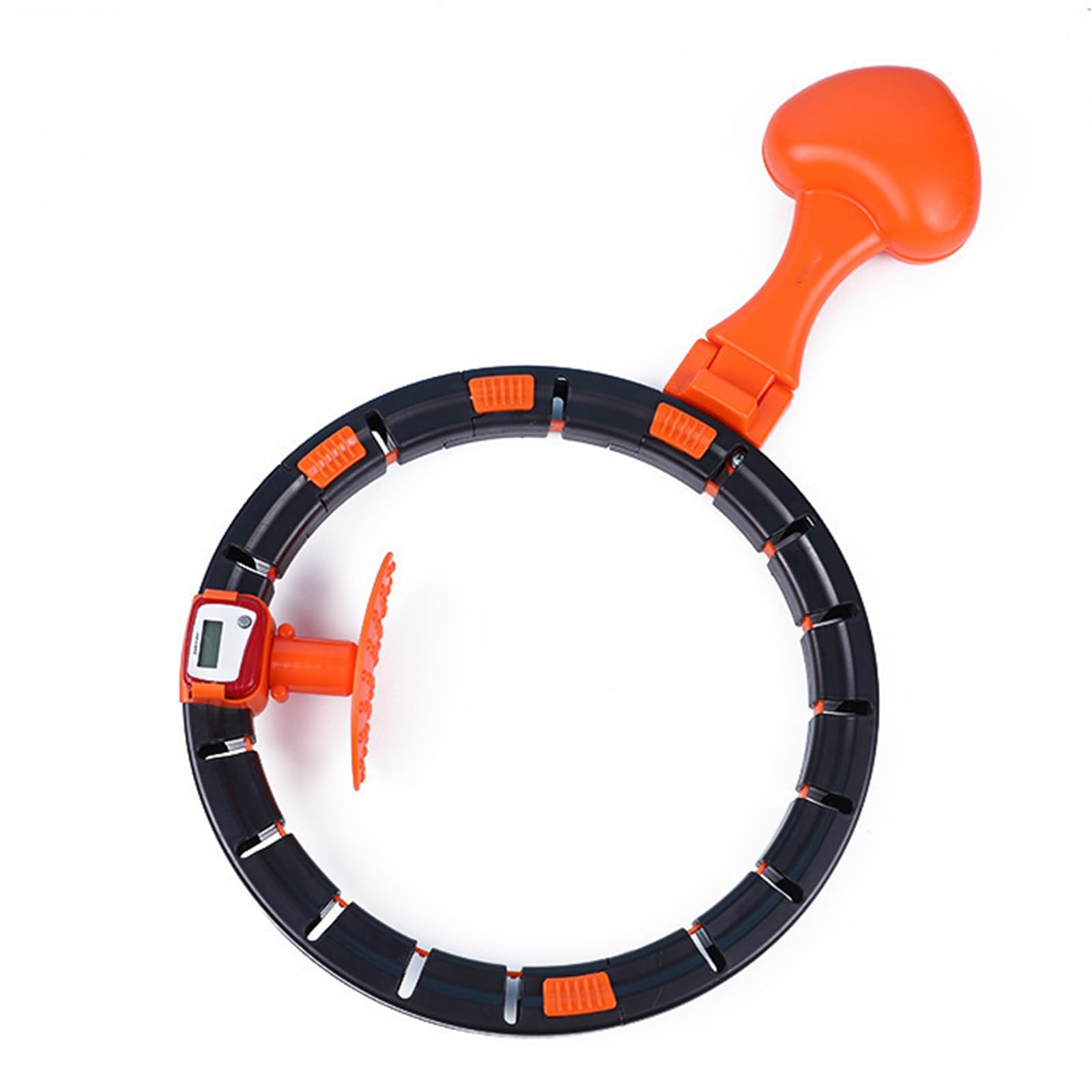 Hula Hoop créatif Intelligent Fixation Stable Fitness Taille l'abdomen Équipement Musculation Sport Fixe Amovible 360° Rotation