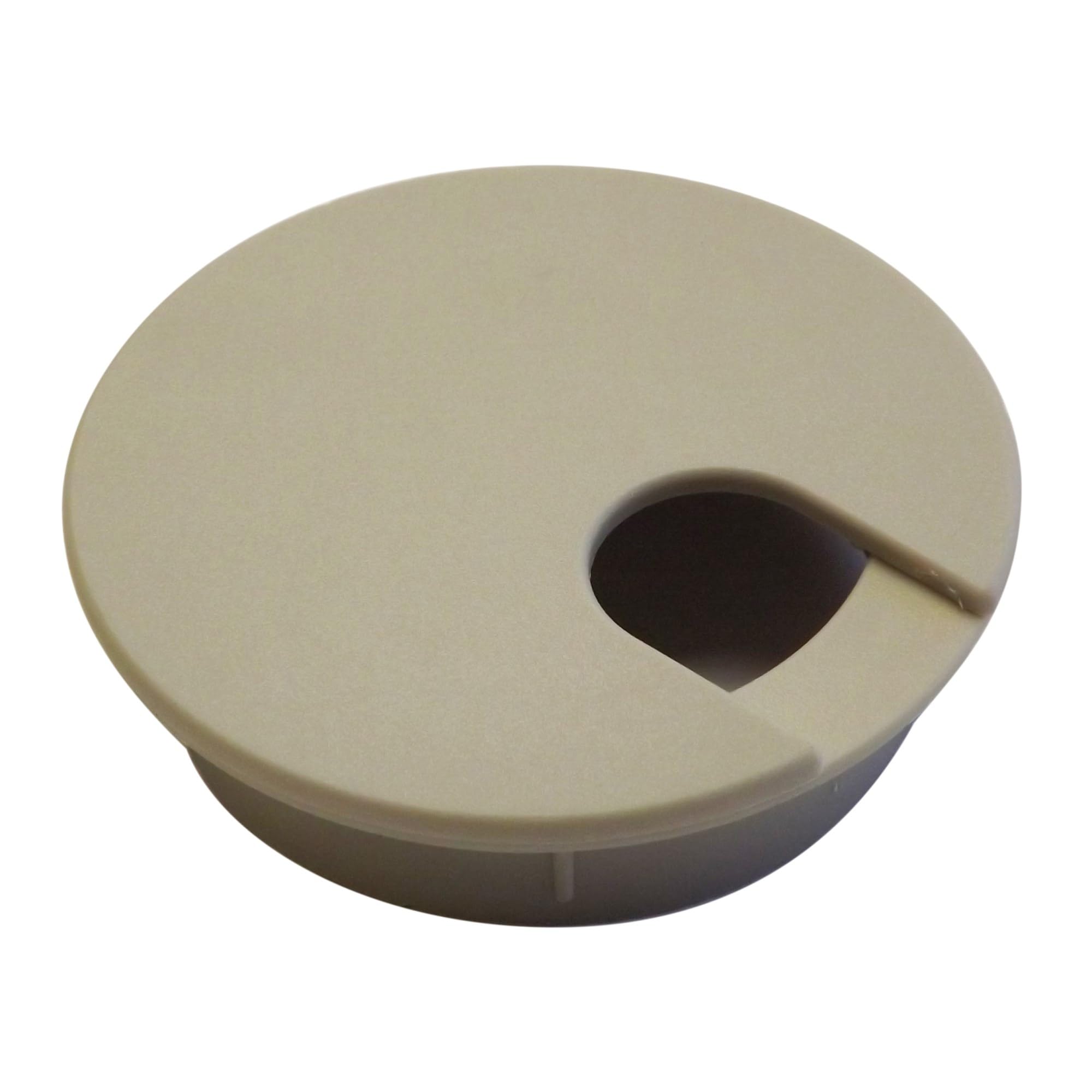 Grommet Desk Almond 2-1/2 In