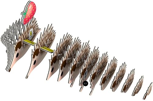Miniatura 4 de Eugy Hedgehog - Rompecabezas 3D, 24 piezas, ecológico, juguetes educativos para niños, niñas y niños a partir de 6 años