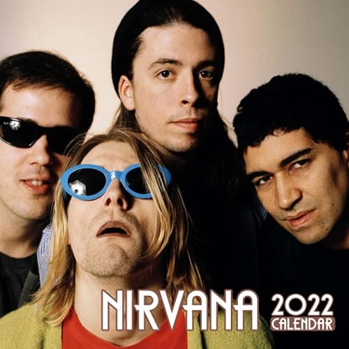 Nirvana 2022 Calendar: NIRVANA KURT COBAIN Vintage Music Posters Photos Magazine Covers Squared Monthly Calendar Mini Planner To Do List 12 Months 2022 bonus September to December 2021