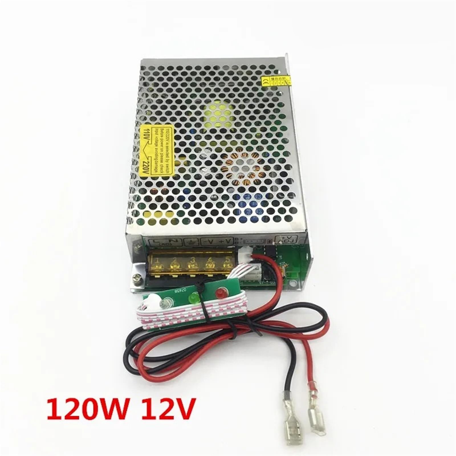 Uniwersalny zasilacz przełączający SC-35W, 60W, 120W i 180W z funkcją monitorowania ładowania UPS AC, 12 V 24, wyjście DC dla baterii (Sc-120-12 LED)