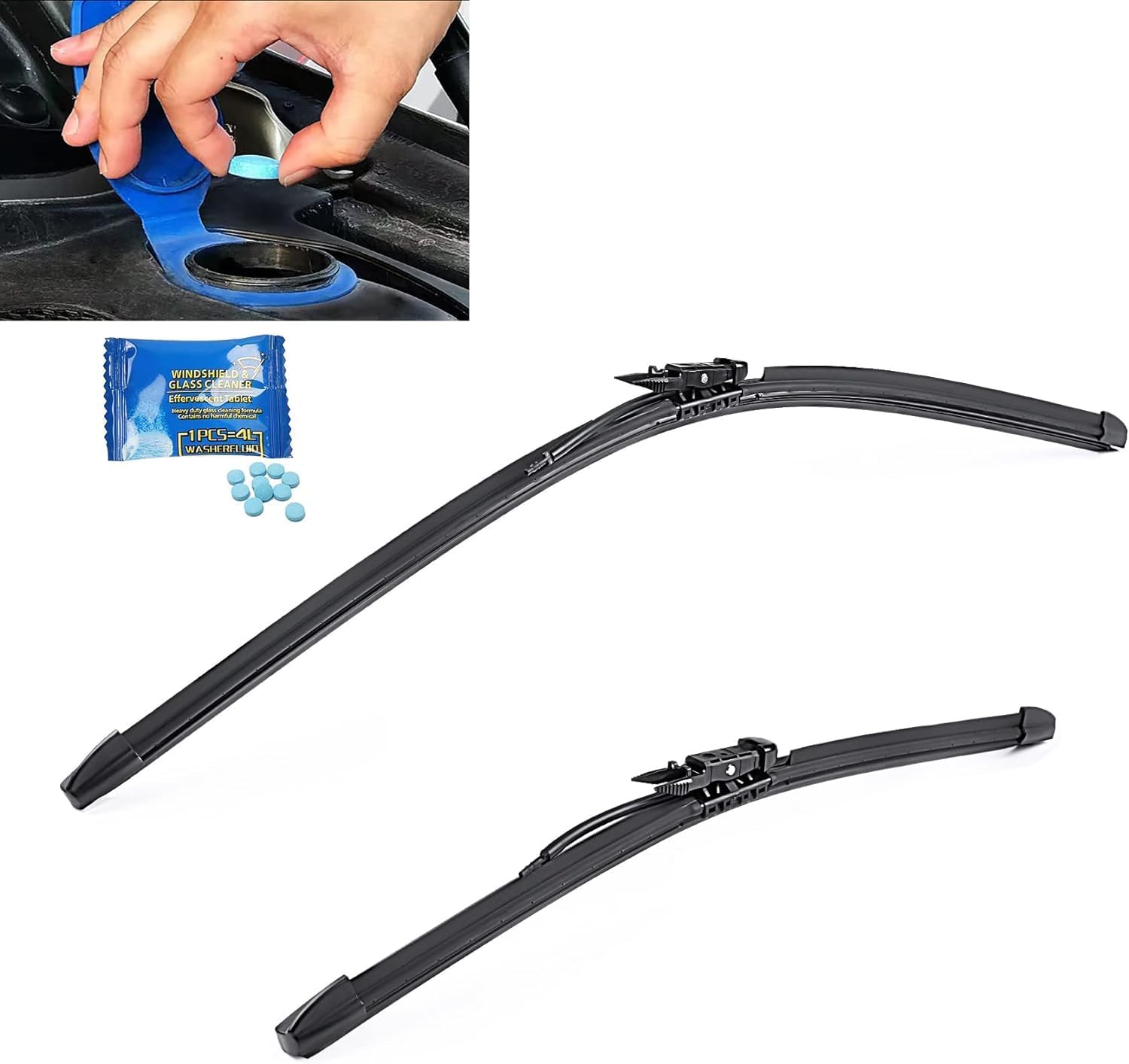 Tesla Model X 20152023 Wiper Blades with Integrated