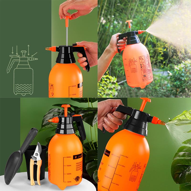 Amazon.co.jp: 発泡スプレー 蓄圧式 噴霧器 洗車フォームガン 2L