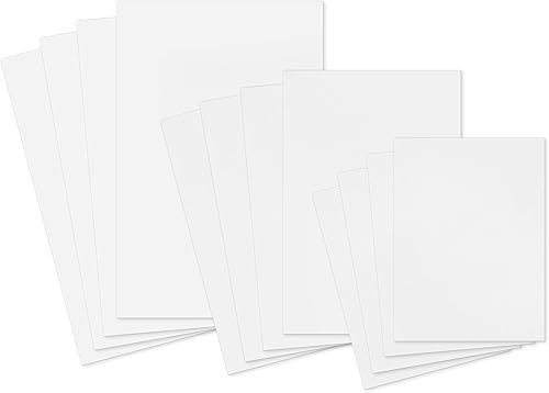 Miniatura 6 de Hallmark Cajas de regalo blancas, varios tamaños (12 cajas con tapas 4 pequeñas 11", 4 medianas 14", 4 grandes 16") para cumpleaños, día de la