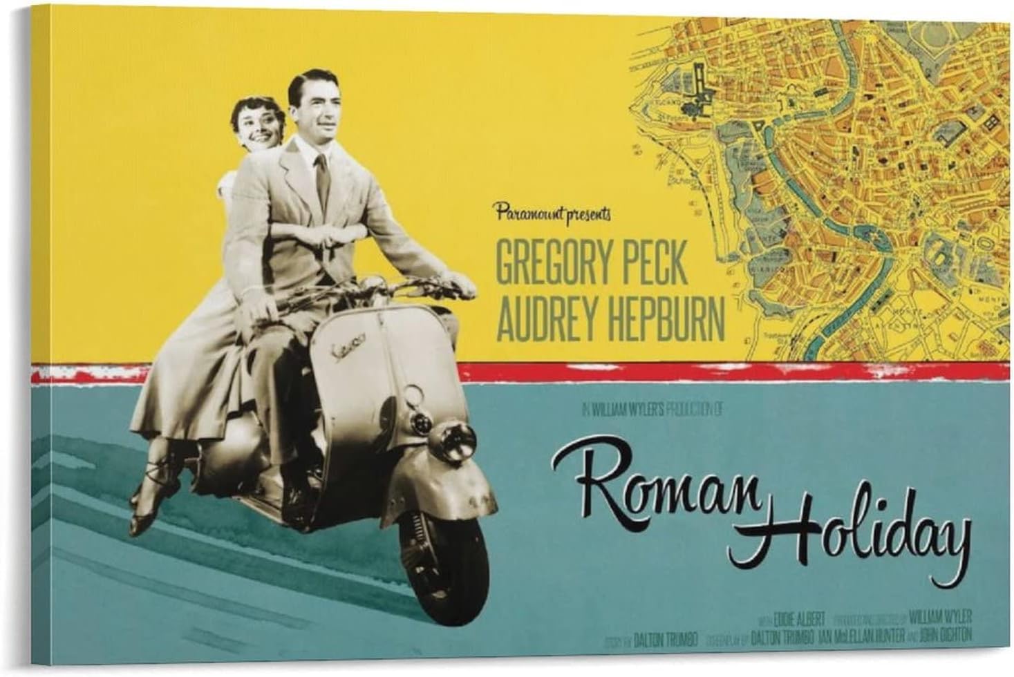 Amazon.co.jp: Roman Holidayオードリー・ヘプバーンクラシック映画