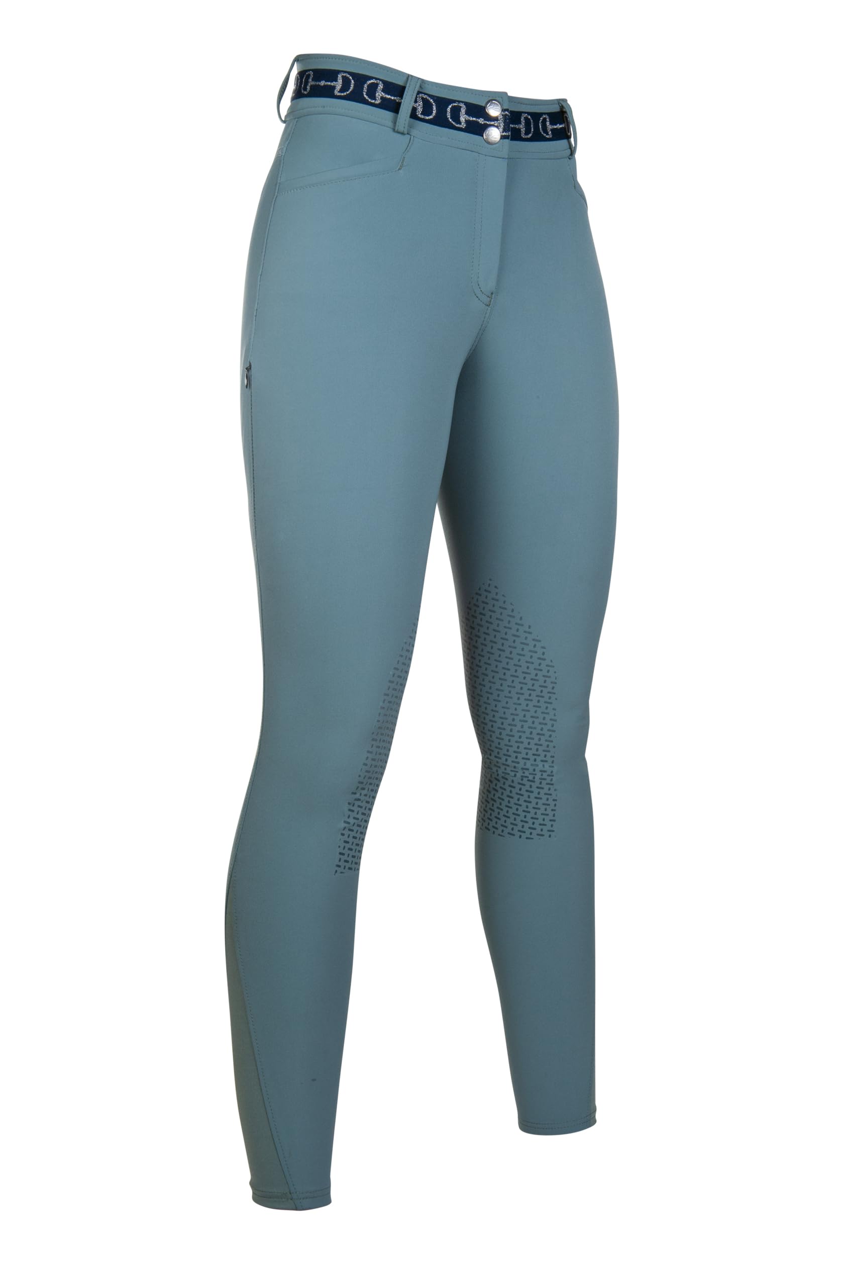 HKM Damen Hose Monaco Style Silikon-kniebesatz