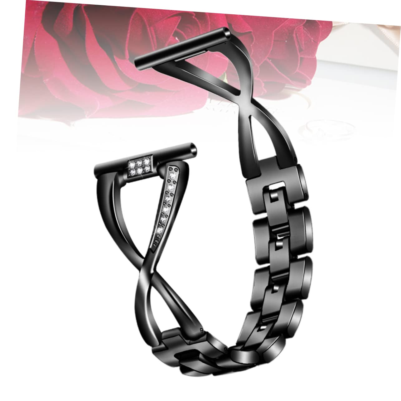 EXCEART Correa Rhinestones Compatible con Relojes Elegante y Cómodo Negocios o Formales