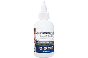Manna Pro Microcyn AH Wound & Skin Care Spray for Pets, Antibacterial Relief