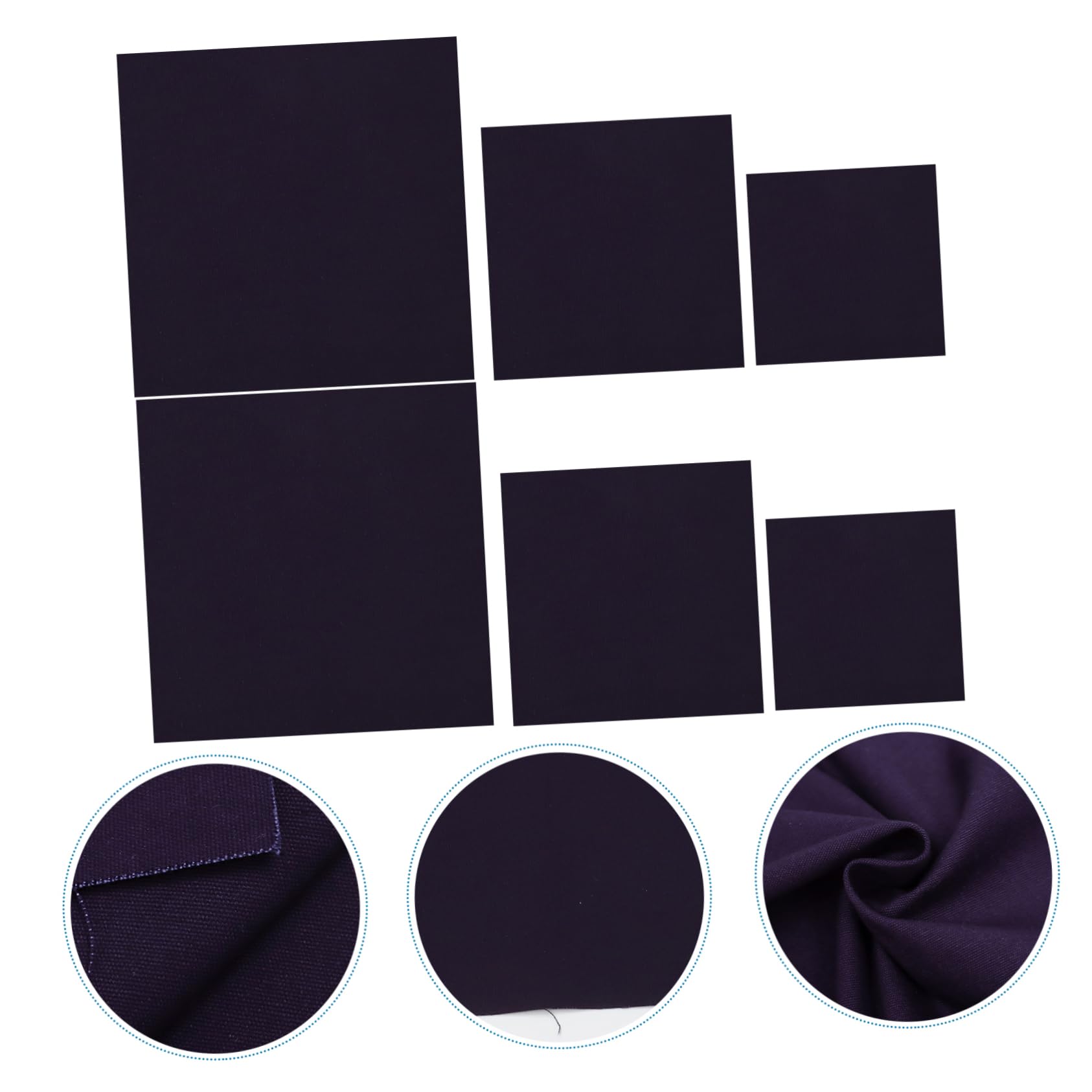 HAPINARY 12-Pack Cross Stitch Fabrics Embroidery Gridding Cloths Soft Cotton Embroidery Fabric Squares for DIY Projects