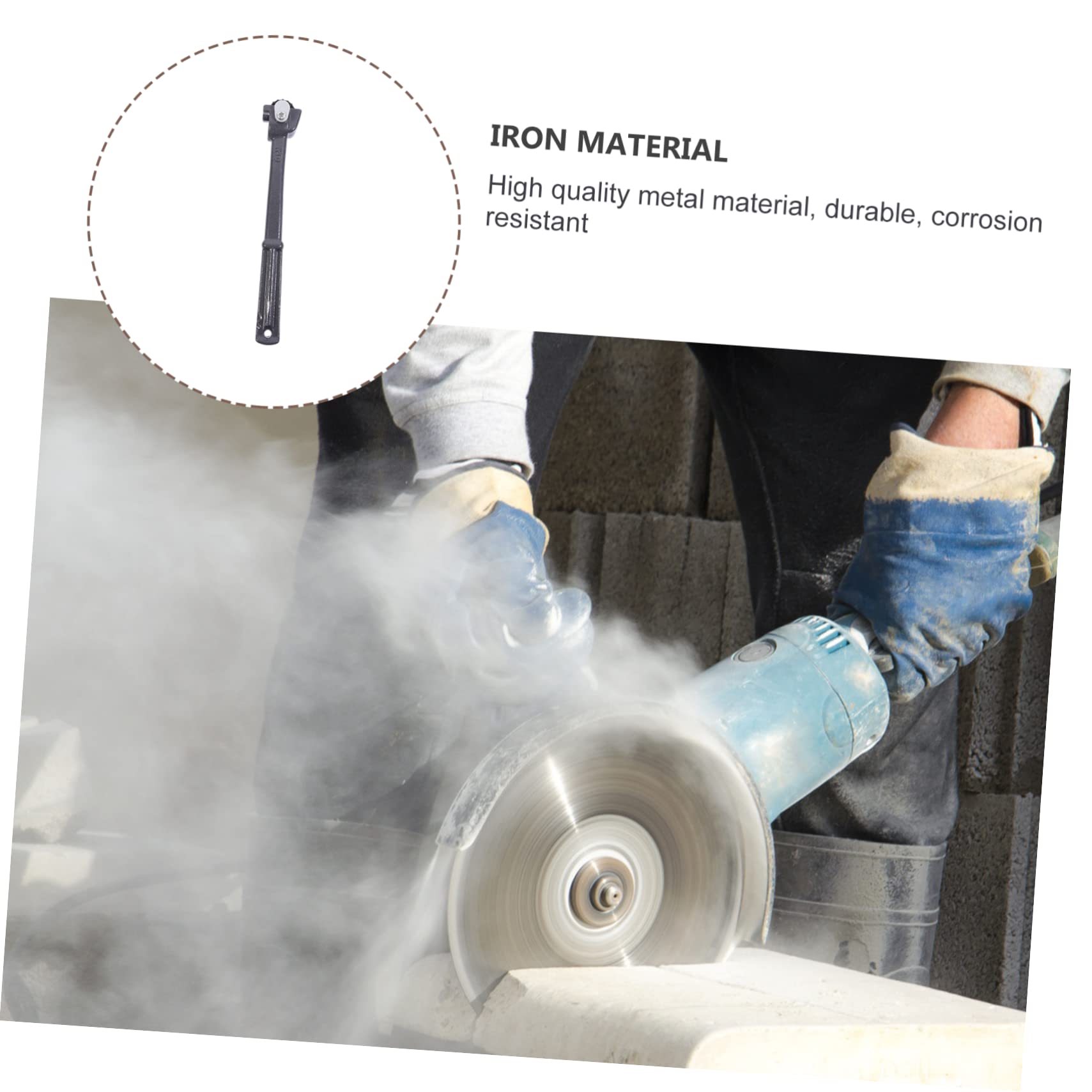 LIFKOME Raschiatore per Ruota Abrasiva Manuale, Raddrizzatore in Ferro, Controllo Fermo e Stabile, Uso Professionale per Mola e Accessori Smerigliatrice