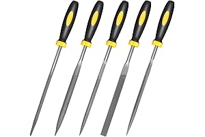 Mini Hand Metal File Set: 5pcs Needle Files, Ideal for Jewelry & Hobbies