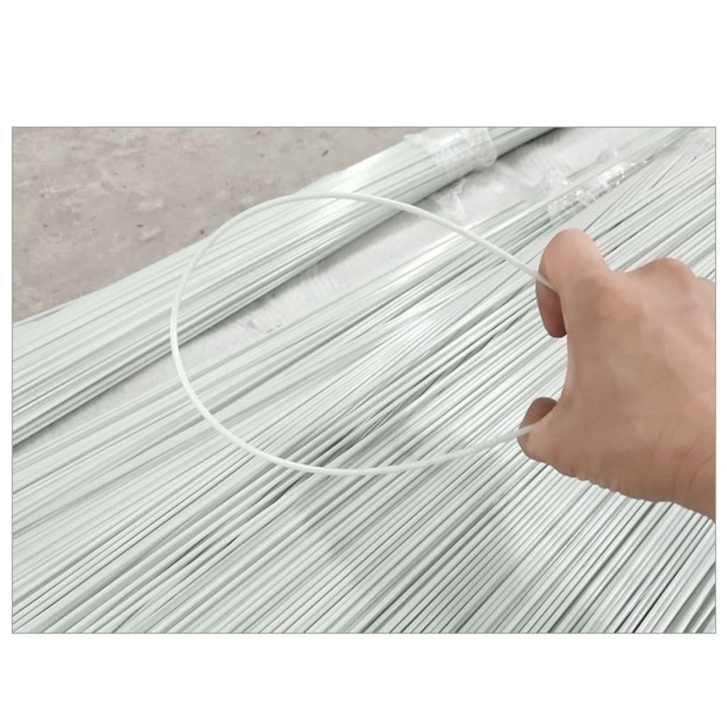 Aste in fibra di vetro solide da 10 pezzi da 1000 mm – Asta tonda elastica ad alta resistenza(10pcsx8.5x1000mm)