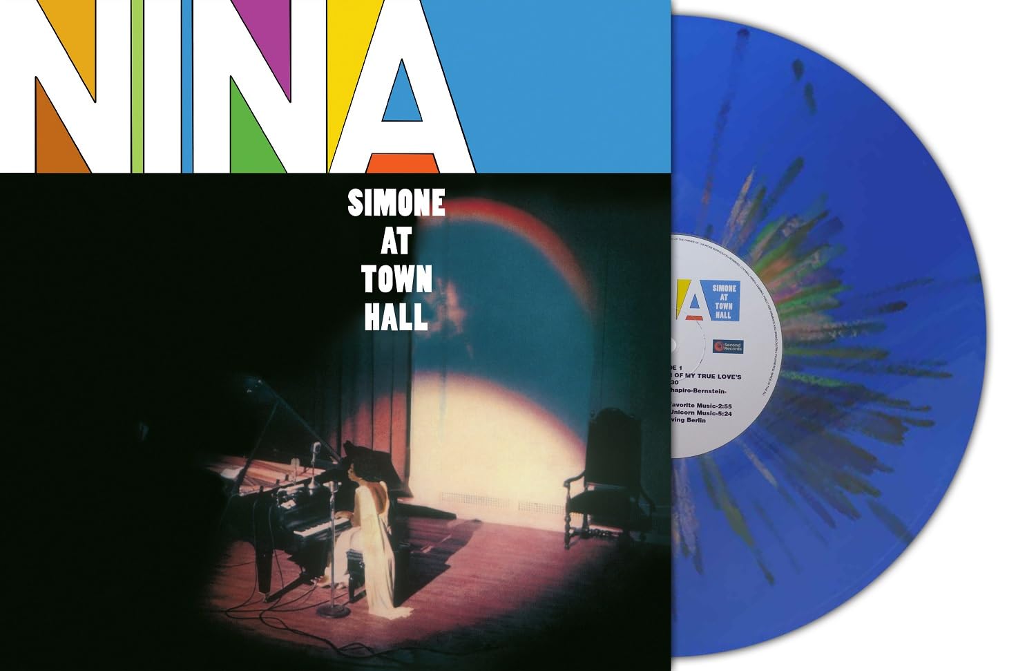 AT TOWN HALL (COLOR BLUE MULTICOLOURED SPLATTER) - LP [Vinilo] [Vinyl LP] [VINYL]