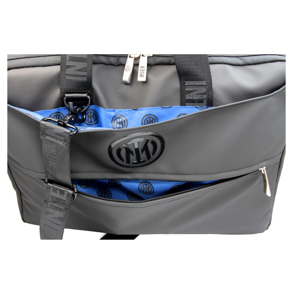 INTER 153455, torba na komputer unisex dla dorosłych, czarne