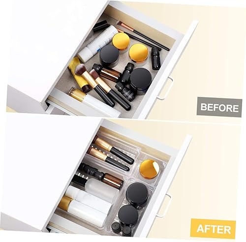 Miniatura 3 de 1 juego de caja de almacenamiento de cajones de baño, organizador de cajones de cocina, organizador de cajones de tocador, bolsa de almacenamiento