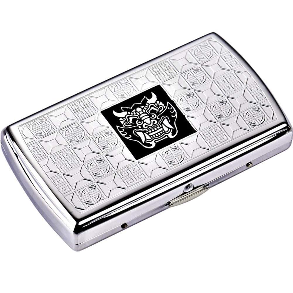 Etui na papierosy z czystej miedzi - ultracienkie przenośne pudełko na papierosy dla mężczyzn i kobiet， kreatywny wysokiej klasy metalowy uchwyt na papierosy，