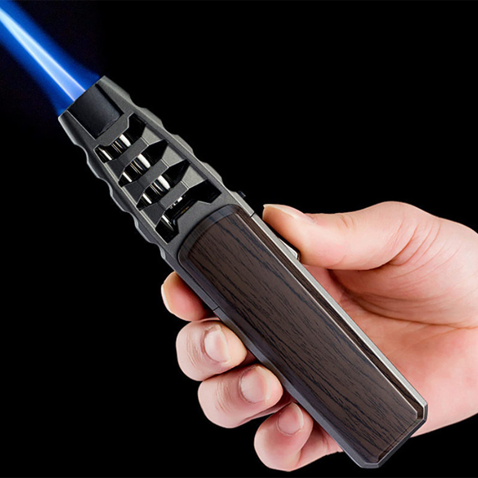 Buy Butane Torch Lighter Jet Flame Lighter, Refillable Kitchen Cooking