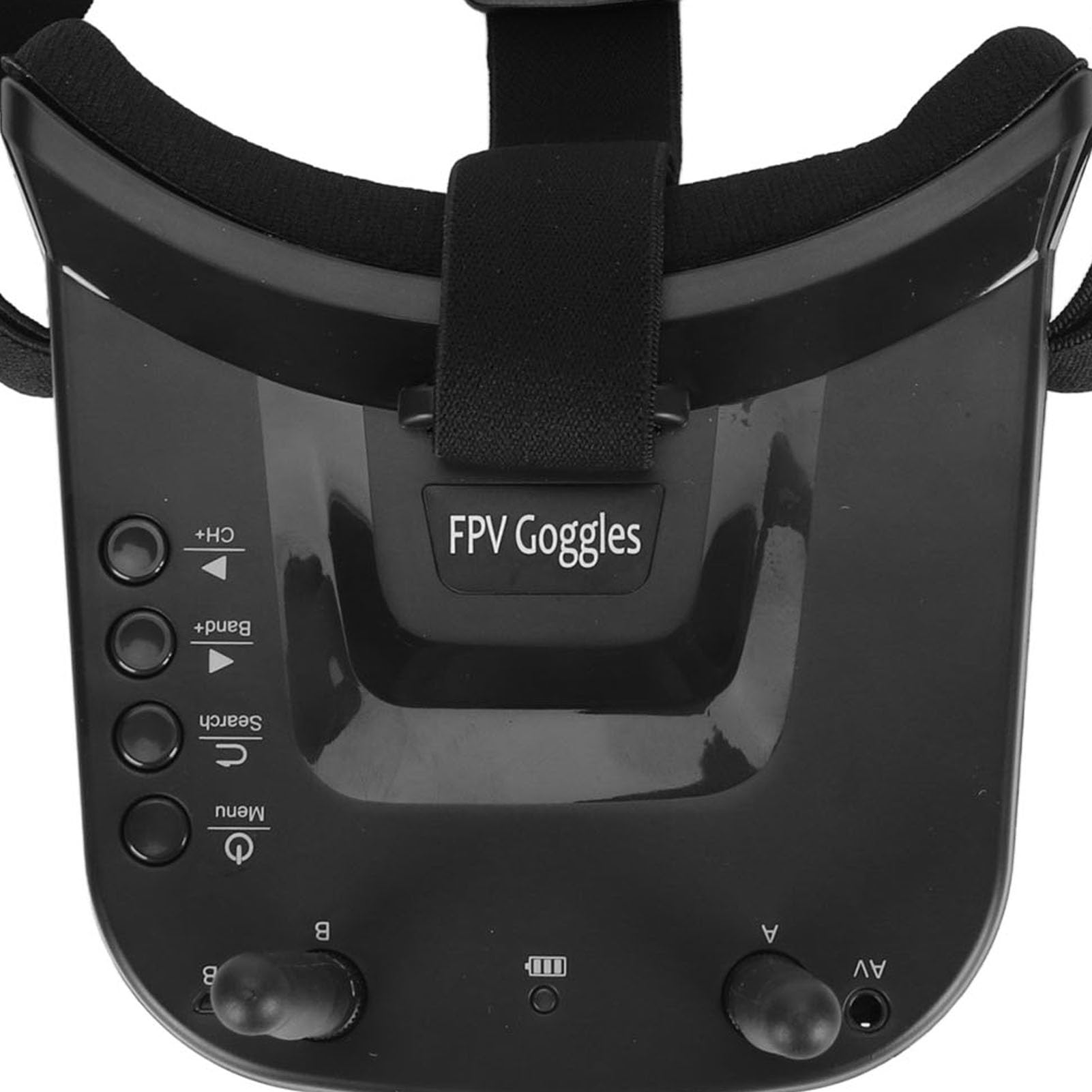 Gogle Mini FPV, Przenośny, Lekki Zestaw Słuchawkowy Wideo HD FPV z Dwiema Antenami, 3-calowy Ekran LCD, Odbiornik 40-kanałowy, do Dronów Wyścigowych FPV