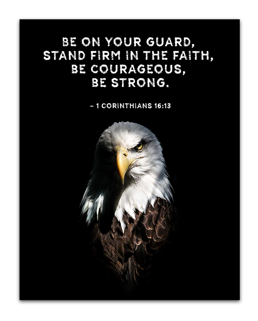 Book of Corinthians Bible Quote Wall Art , Christian Art Print , Christian Gifts for Women , Religious Verses Desk Decor , Bible Verses Office Wall ...