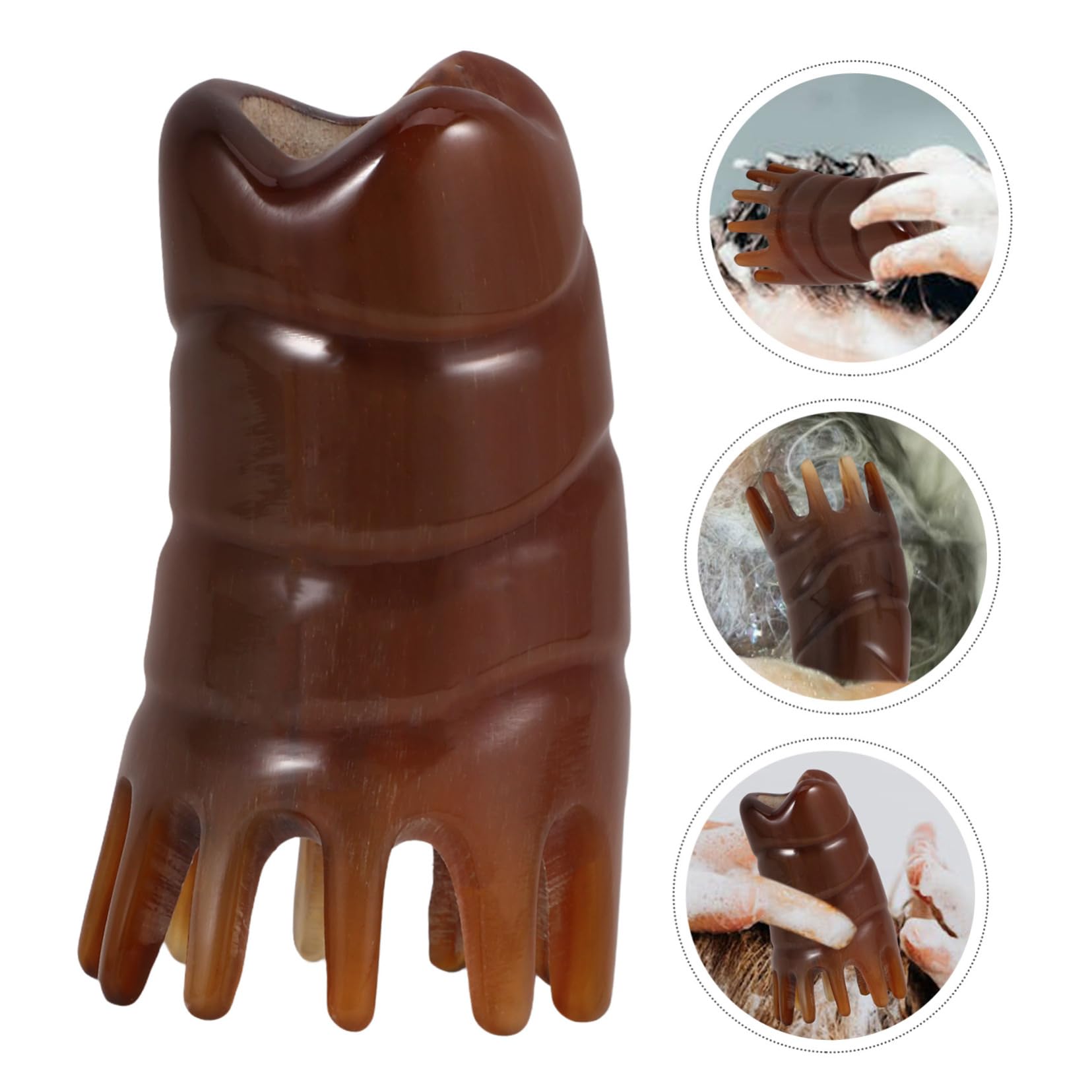 GLEAVI 2 Stücke Kopfhaut Shampoo Pinsel Massage Kamm Kopfhaut Pflege Haar Shampoo Pinsel Kopfhaut Wäscher Pinsel