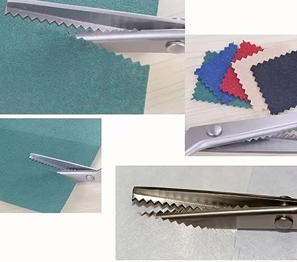 Amazon.com: ZXUY 5MM Pinking Shears for Fabric, Stainless Steel