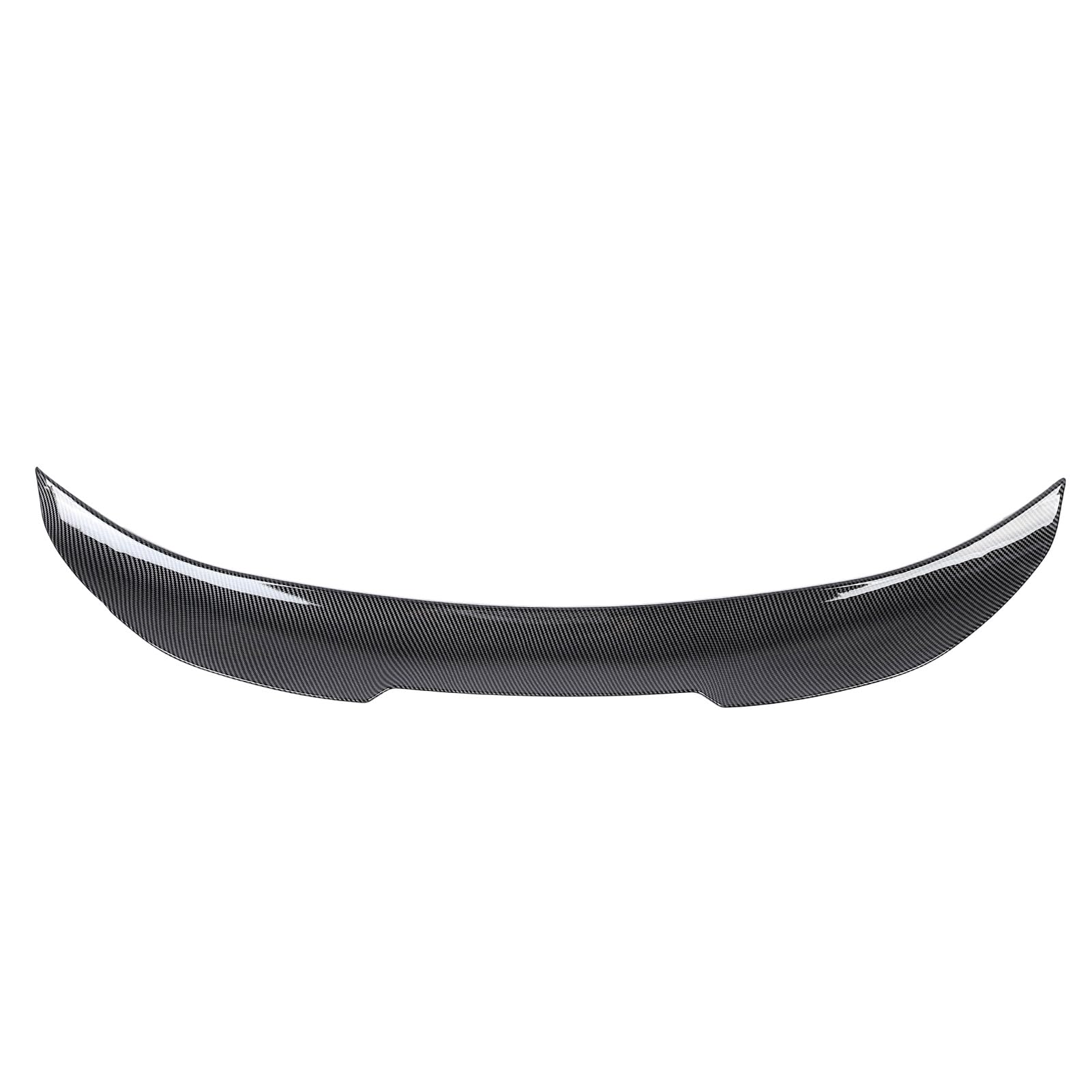 Keenso Tylny Spojler Bagażnika Carbon Fiber Pattern Spoiler ABS, for PSM