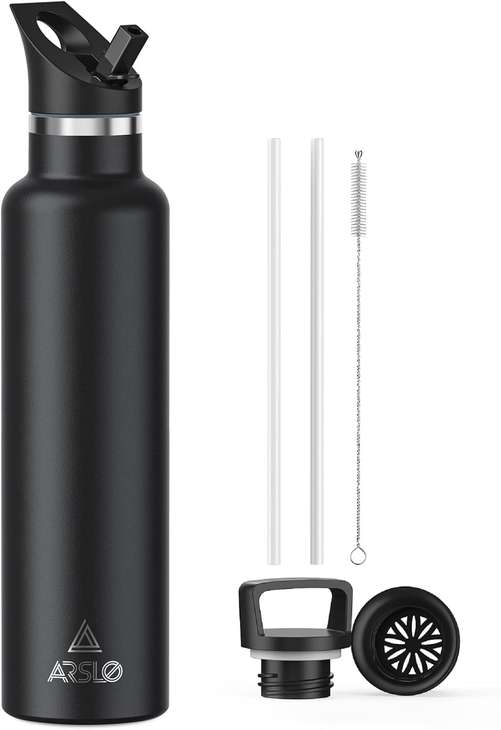 Vacuum Insulated Stainless Steel Water Bottle with Straw – Keeps Drinks Cold for 24H & Hot for 12H Vacuum Insulated Stainless Steel Water Bottle with Straw – Keeps Drinks Cold for 24H & Hot for 12H