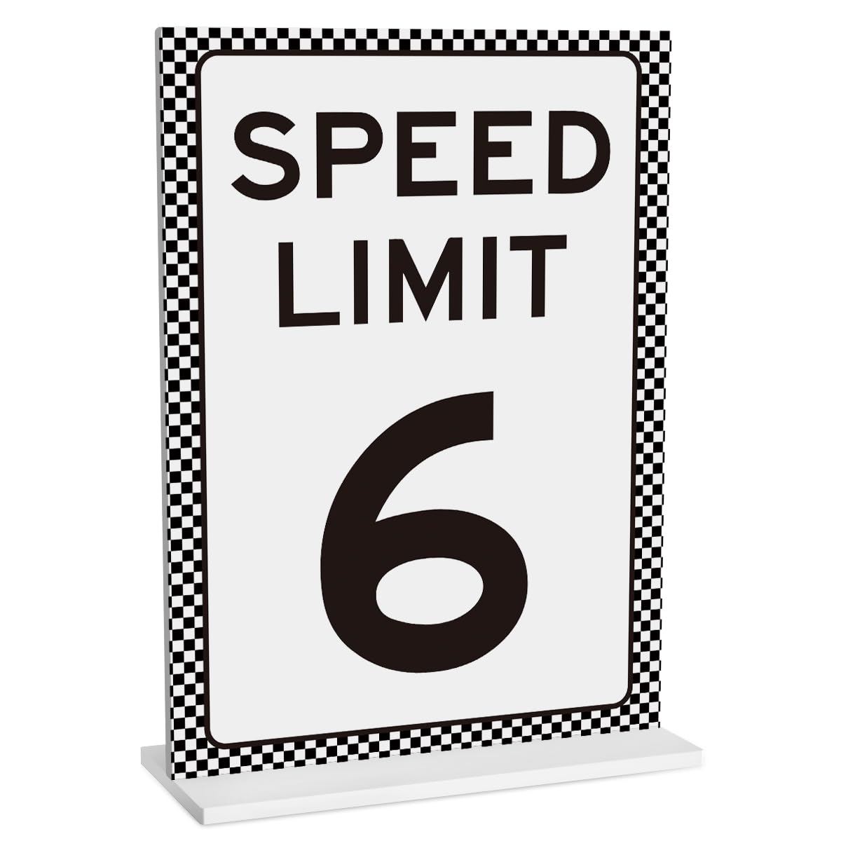 Photo 1 of MGFYFGHJ Race Car Birthday Decor Sign, 6x8 Inches
