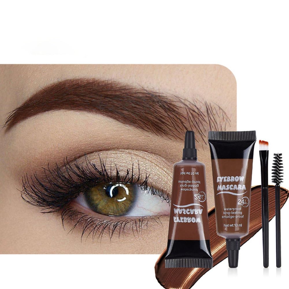 Amazon.com : Tinted Eyebrow Gel with Brow Brush, Thickening Brow