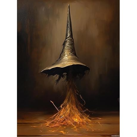 HMDIIMGE Witch Diamond Painting Kits for All Level Artists