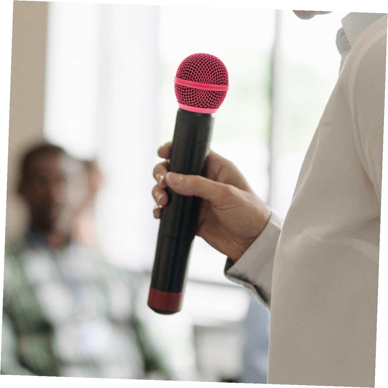 PRETYZOOM 8 piezas Repuesto de Rejilla de Micrófono Metálica con Malla Colorida para Cubierta Protectora de Micrófono Duradera para Músicos y Profesionales de Audio