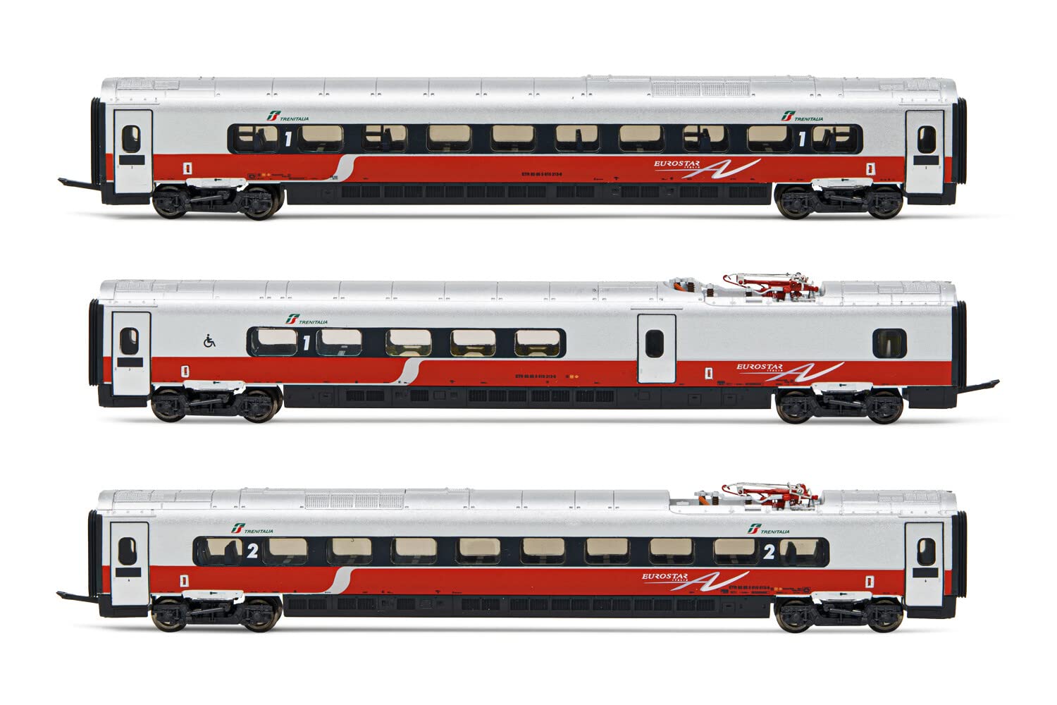 Arnold - FS Trenitalia, 3-unit pack ETR 610 "EuroStar, period VI