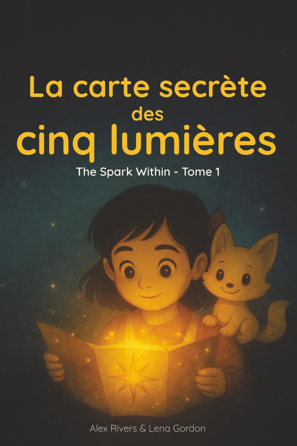 La carte secrète des cinq lumières: Une aventure du soir douce et enveloppante, pour cultiver le calme, la confiance et les forces intérieures qui grandissent en chaque enfant. (The Spark Within)