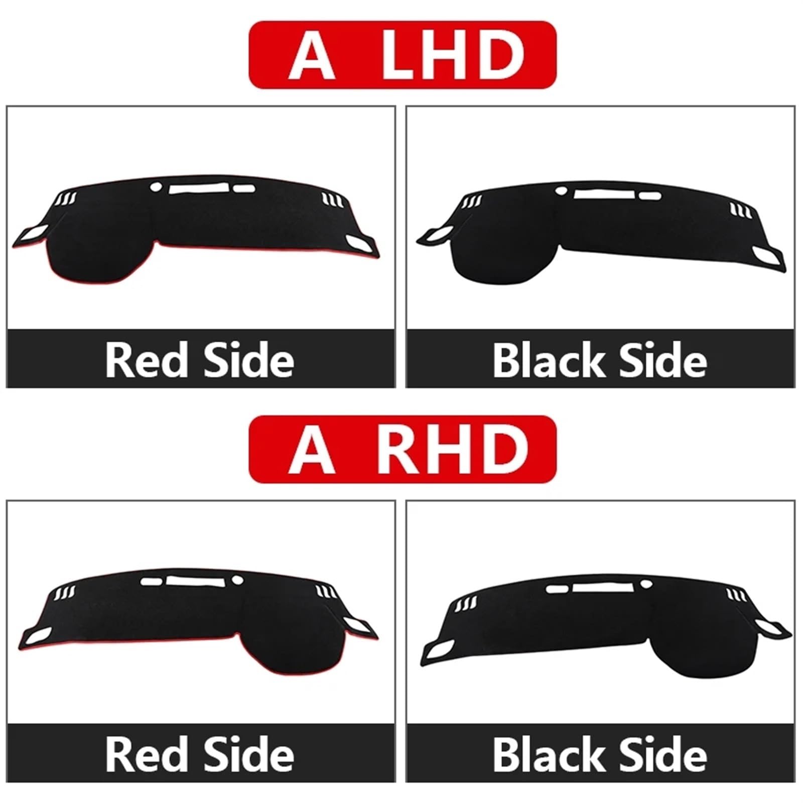 Tapis Couverture Tableau De Bord LHD/RHD Pour Nissan Qashqai 2008-2022 - Pare-Soleil Anti-Éblouissement