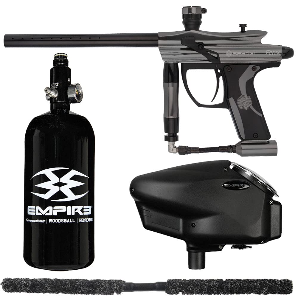 Action Village Kingman Spyder Fenix Core Paintball Gun Package Kit