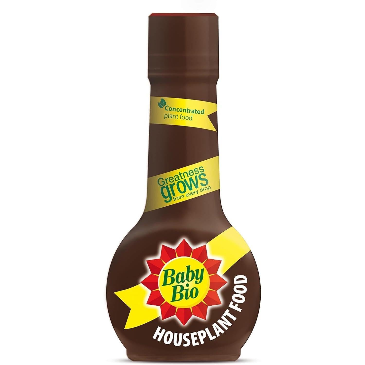 HOCHSTE Baby Bio Concentrated Houseplant Food 175ml - Balanced Fertiliser Feed Plant Food for Lush Green Leaves & Vibrant Blooms - Houseplant Nutrient Grows Brown - 1 Pack