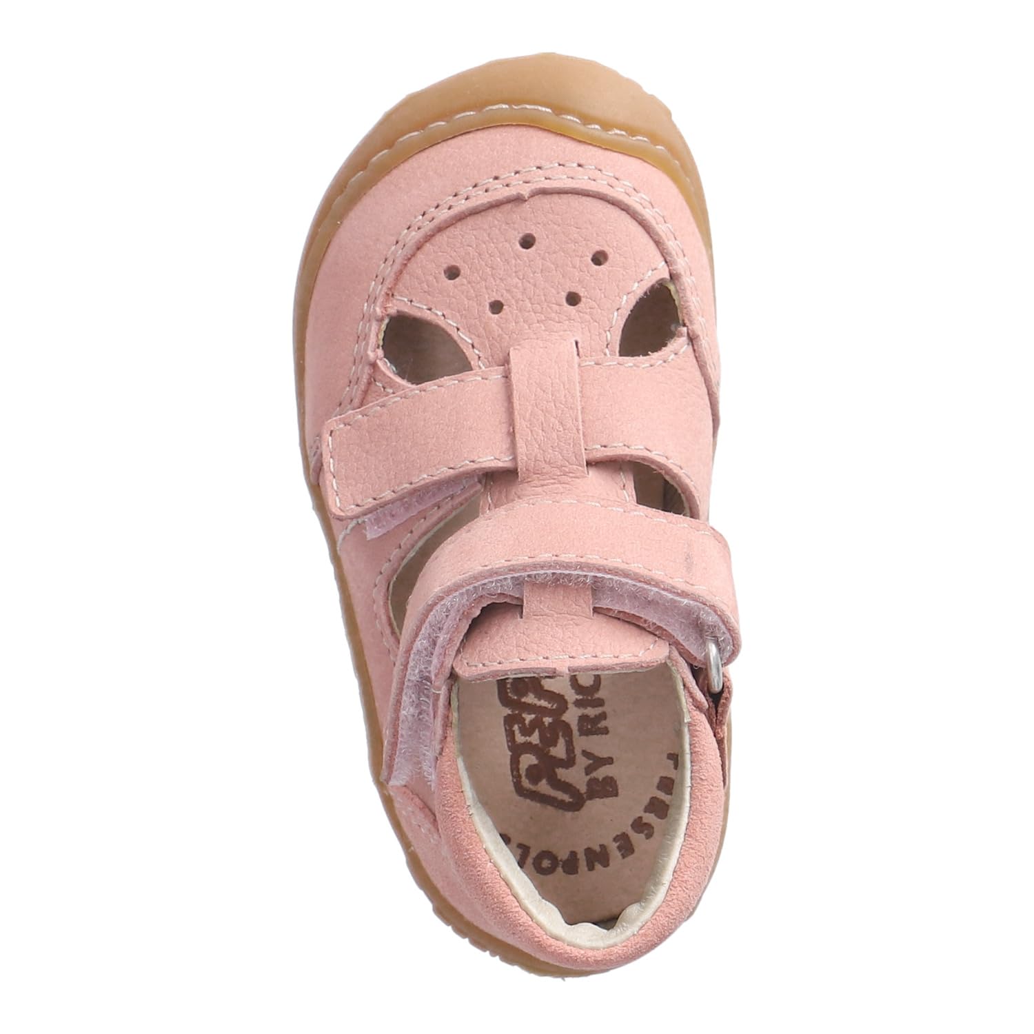 RICOSTA Mädchen und Jungen Kletthalbschuhe ENI, Kinder Lauflernschuhe, Weite: Mittel, lose Einlage, terracare