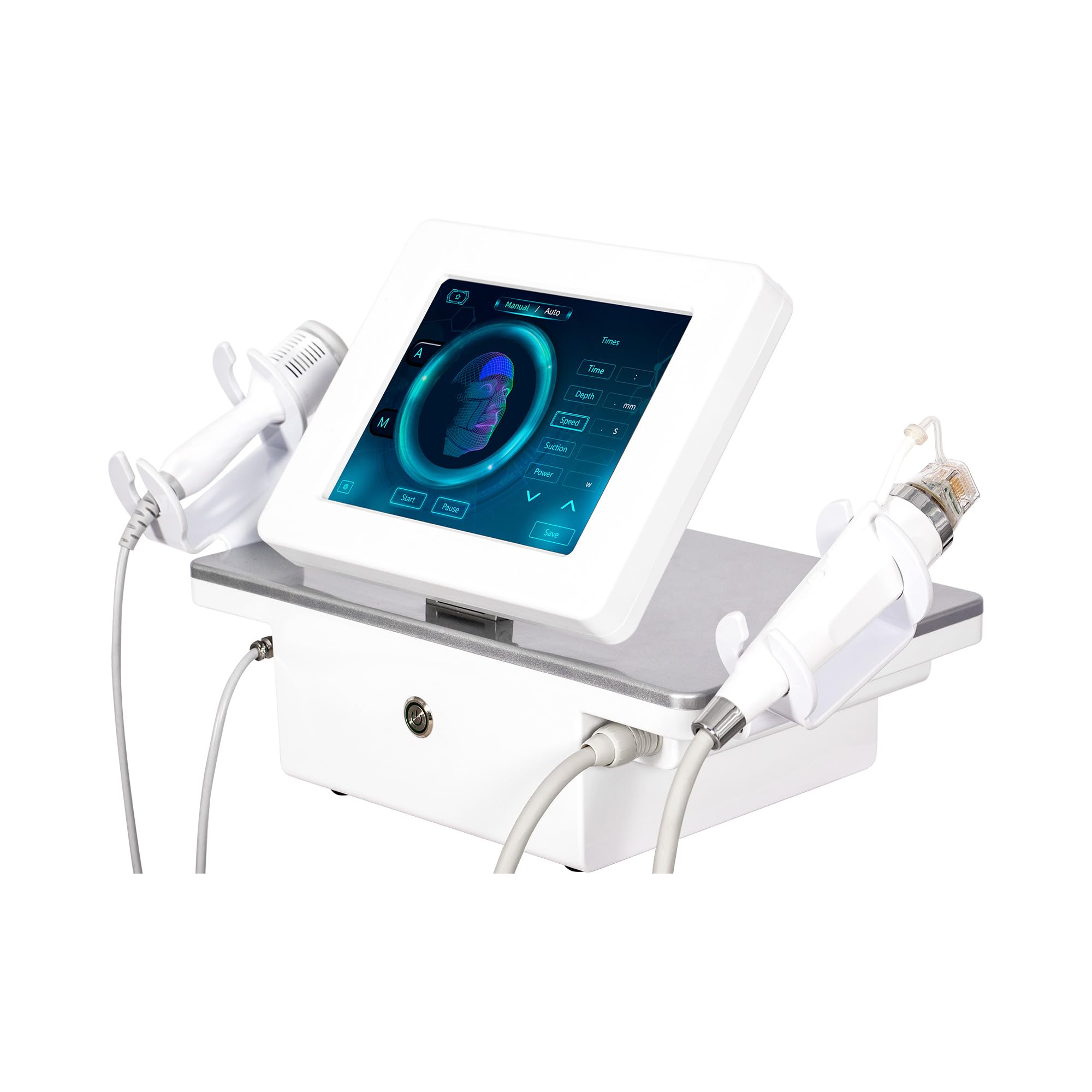 Morpheus 8,2-in-1 RF Mikronadel Beauty Gerät mit Goldbeschichteten Sonden, Touch-Display, CE-zertifiziert für oberflächliche kosmetische Hautpflege in Kosmetikstudios