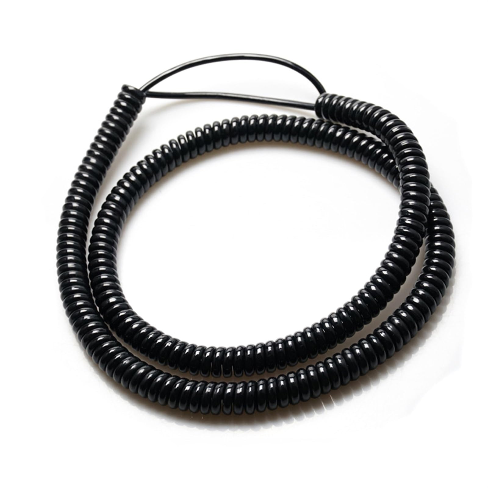 Cable Cord 3 Cores 22AWG Power Cord 2 Cores Spring Wire Spiral Cable 18AWG 15AWG 13AWG Expandable Cable Spiral Extension (Size : Line Length 2.5meter, Color : 2 Core 15AWG)