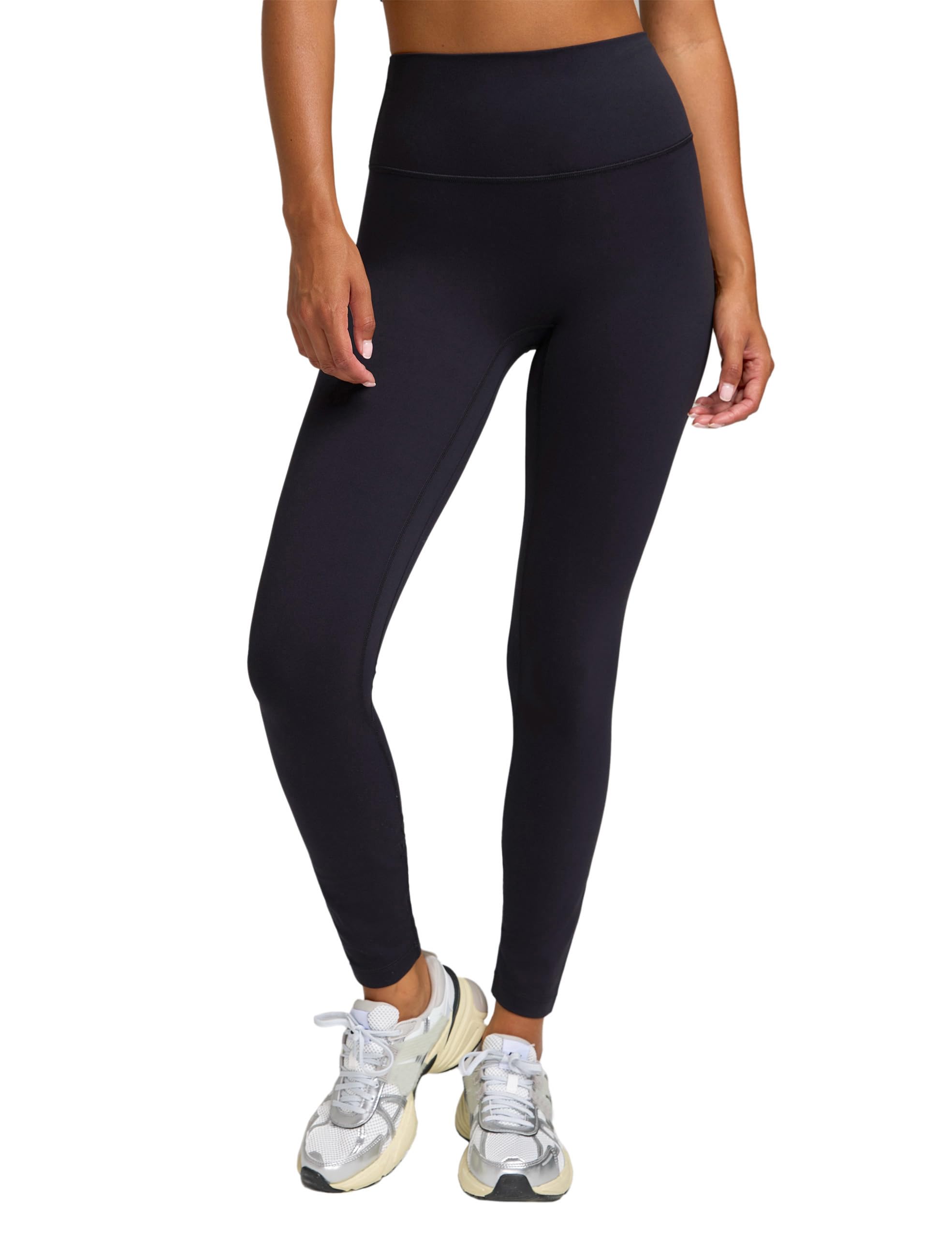 Women's High Waisted No Front Seam Thick Yoga Leggings