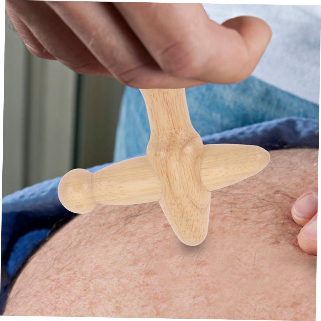 Holz Massagegerät Satz 1 Satz für Tiefe Massage und Muskelentspannung