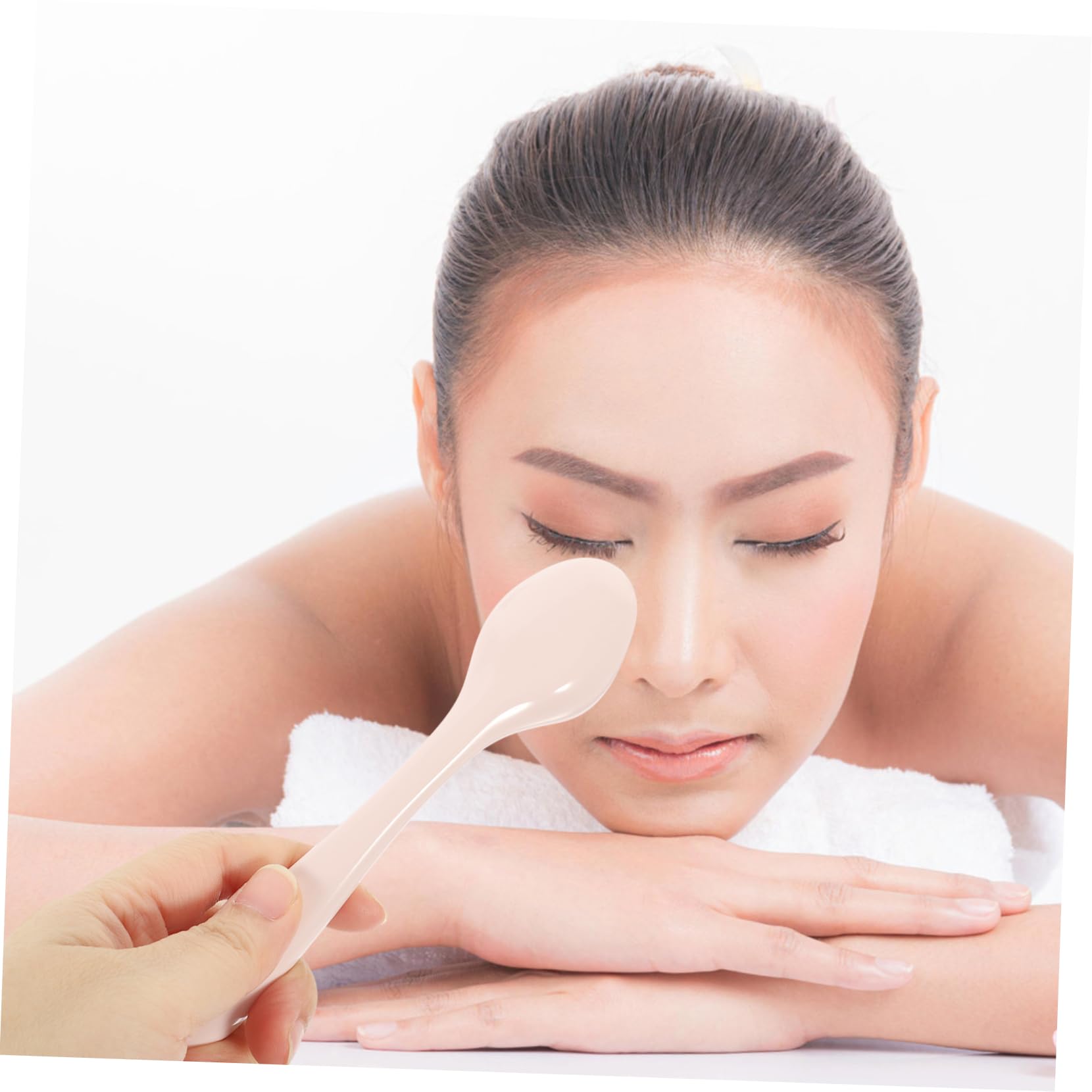Didiseaon 5 Juegos masaje con rodillos Buque de vapor facial cara de hielo cara de vapor rolo massagem massage roller rodillo de ojos rodillos de hielo Educación física rosa