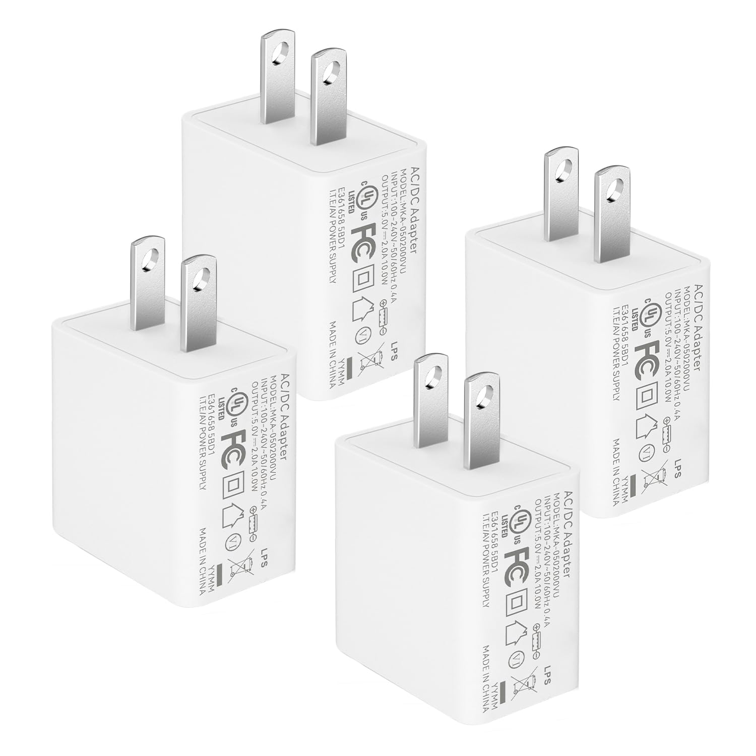 ANLINK USB Charger 4-Pack