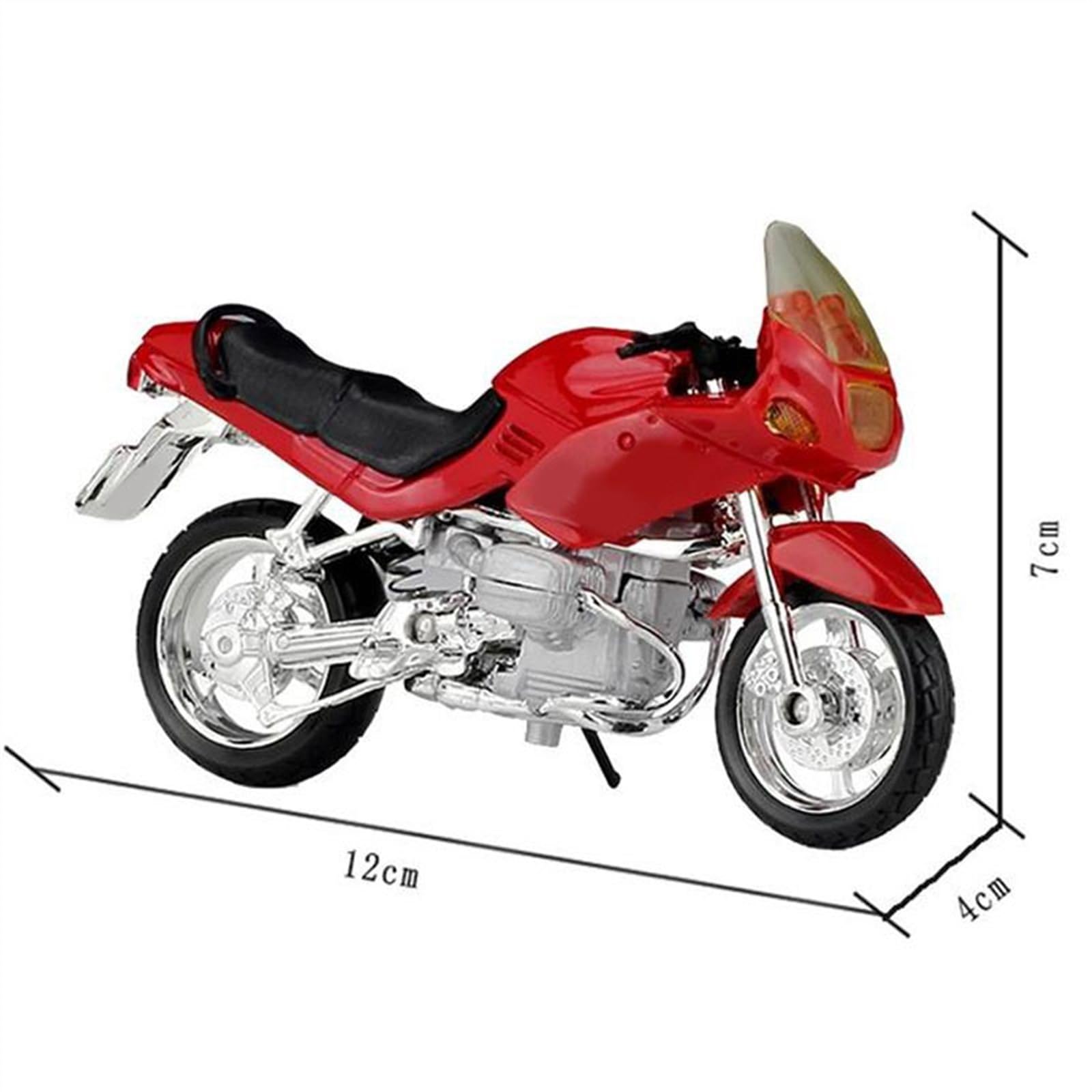 Modello di Giocattolo 1:18 Modello di Moto Simulazione Auto Giocattolo in Lega Raccogli Regali per BMW R 1100 RS